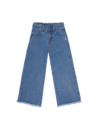 Jenest spijkerbroek blauw wide