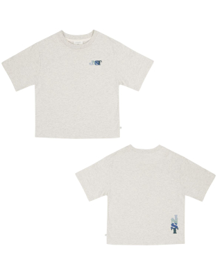 Jenest T-shirt grijs jnst