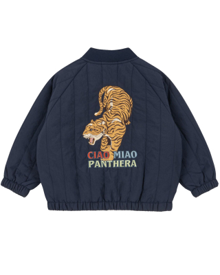 Konges Slojd Juno Bomber Jacket Total Eclipse tijger