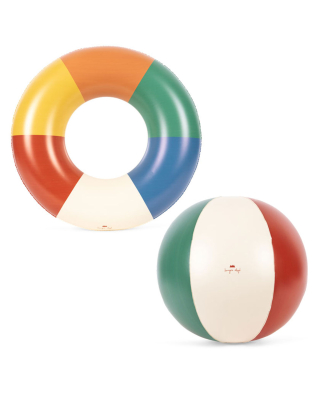 Konges Slojd set strandbal en zwemband