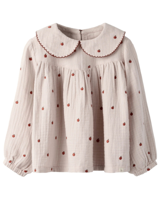 Lil Atelier longsleeve paars appelprint hushed violet