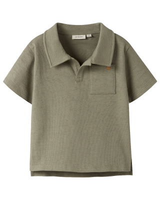 Lil Atelier polo shirt voor jongens groen
