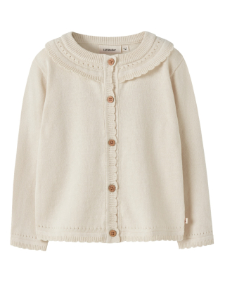 Lil Atelier vest creme coconut milk