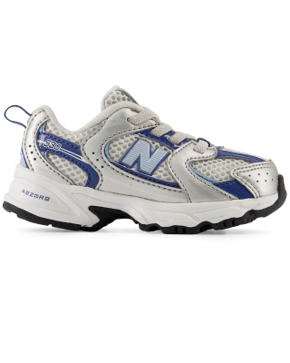 New Balance 530 baby en peuter sneaker Silver Metallic/Magic Blue