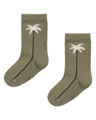 Play Up sok groen palmboom